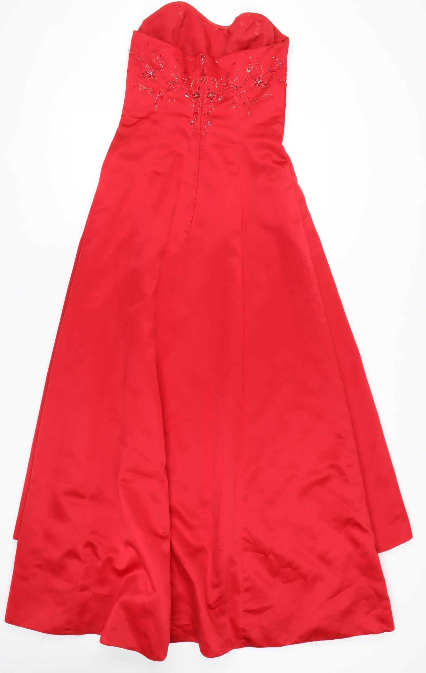 Raylia Designs Red Ball Gown Women’s Size 12 Formal Dress