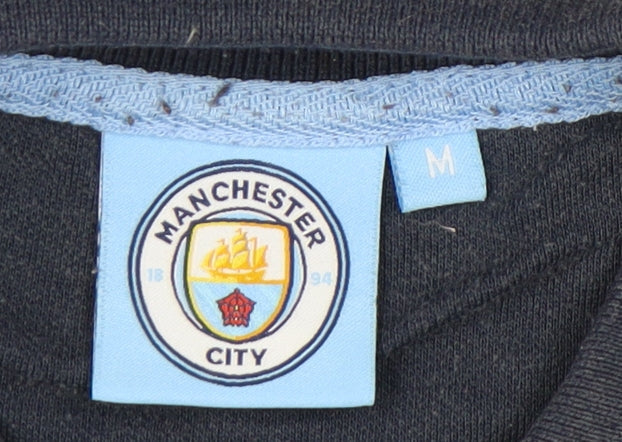 Manchester City Men's Blue Polo M – Football Casual