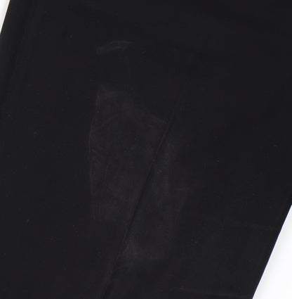 BCBGMAXAZRIA Women's Black Trousers, XS, Flat Front