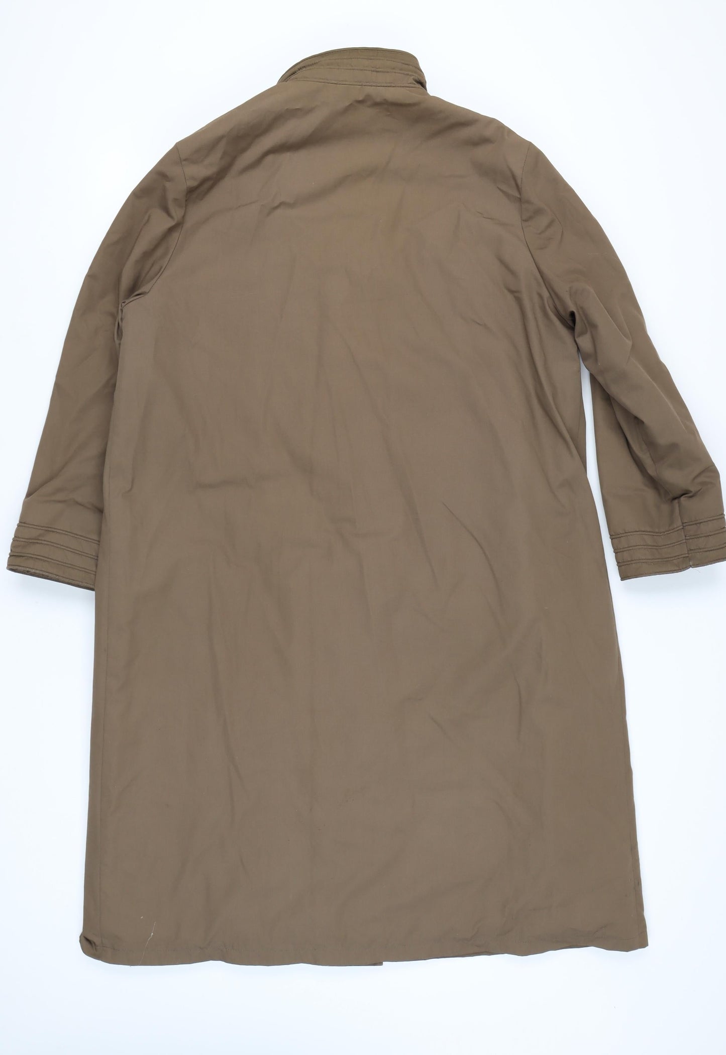 Womens UK Size 14 St Michael Brown Overcoat