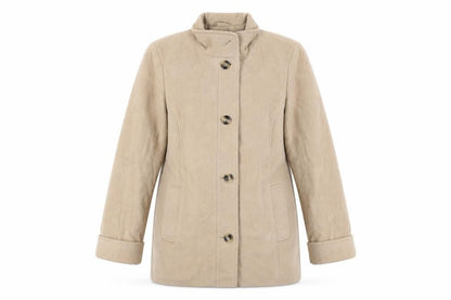 Womens UK Size 18 Marks and Spencer Beige Basic Jacket