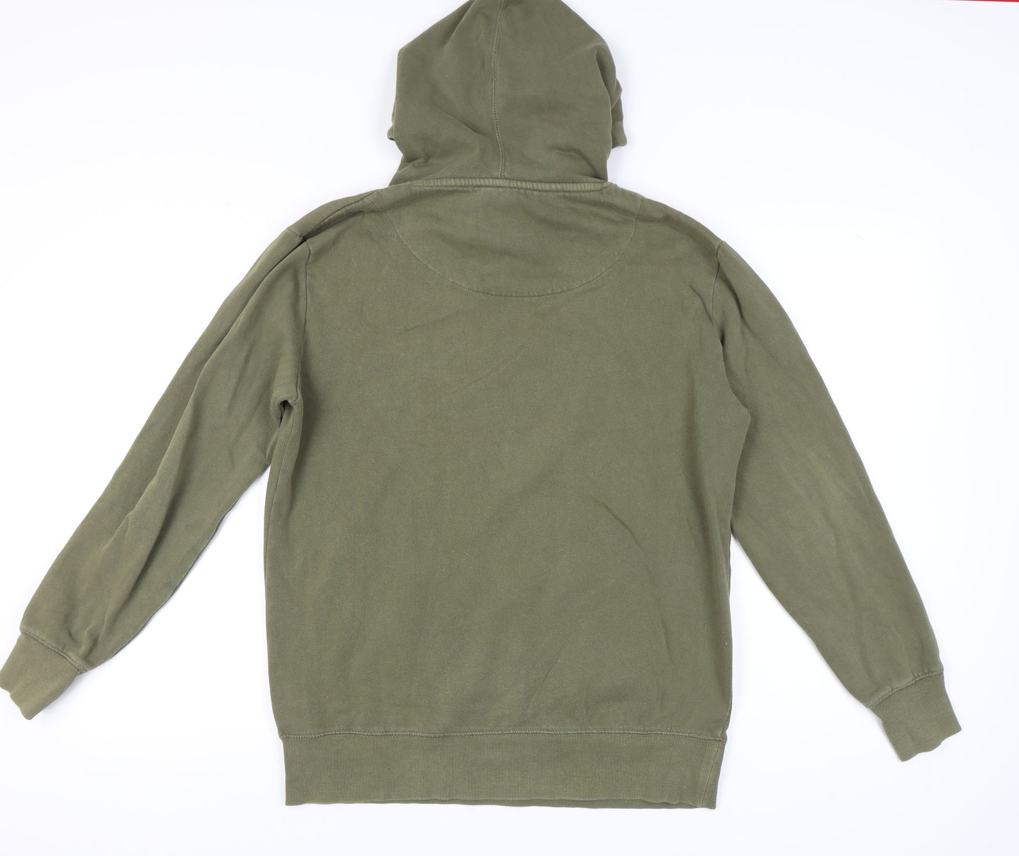 Academy Men's Green Pullover Hoodie S