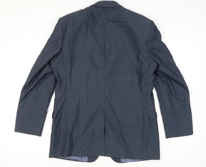 Mens UK Size 42 Limehaus Regular Blue Suit Jacket