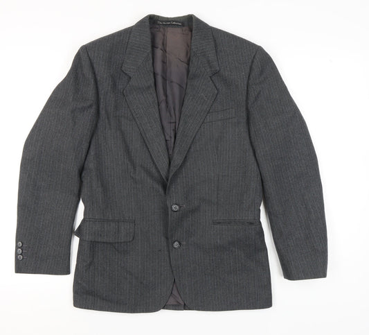 Mens UK Size 36 The Burton Collection Regular Grey Suit Jacket