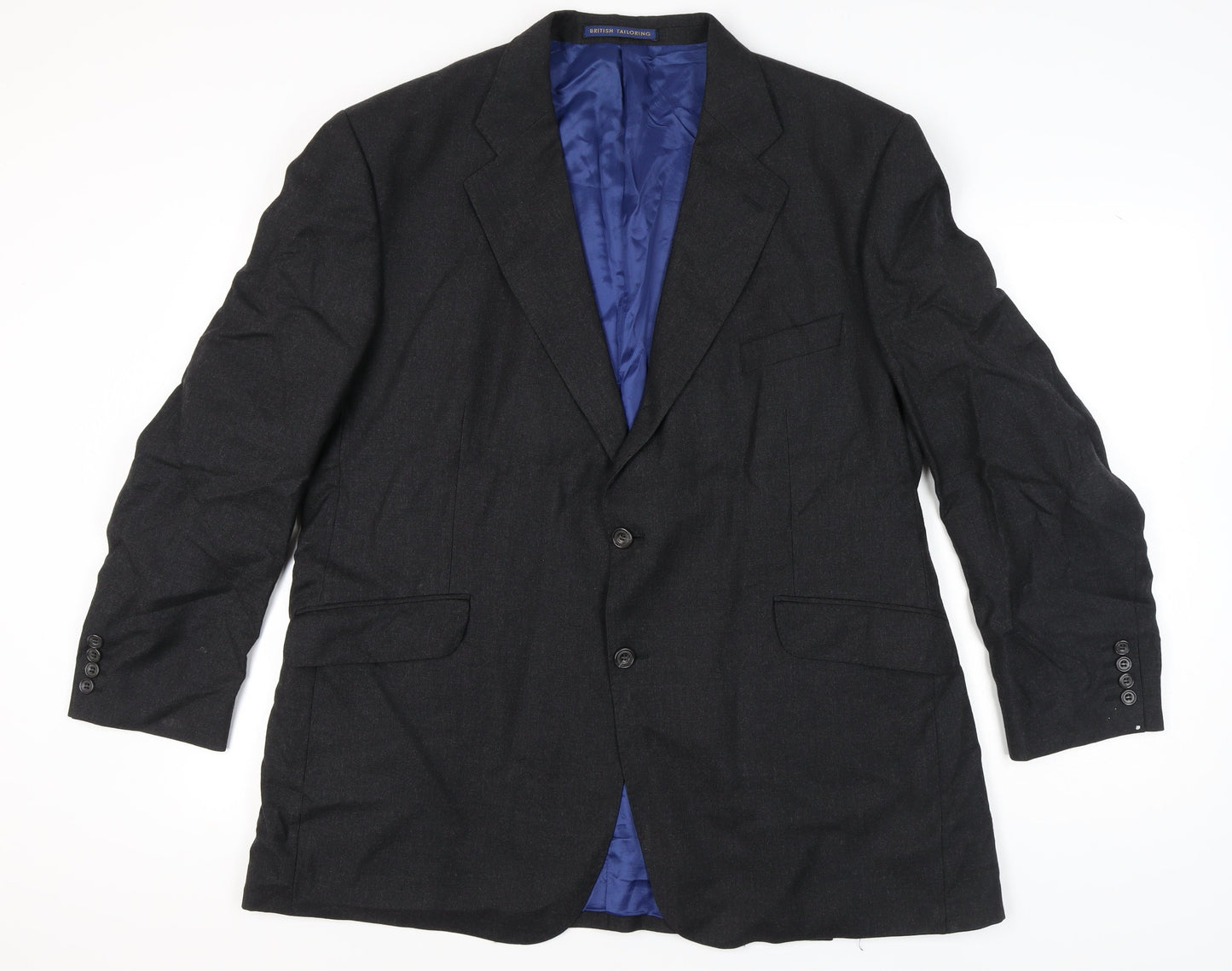 Marks and Spencer Men's Grey Wool Blazer 48M