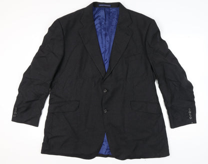 Marks and Spencer Men's Grey Wool Blazer 48M