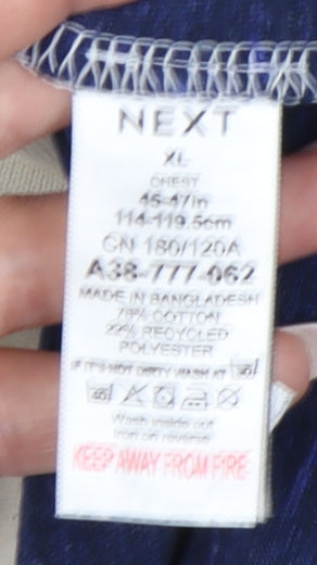 Next Men's Multicoloured XL Polo Shirt, Colourblock Design