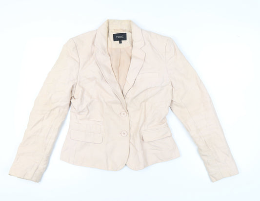 Next Women's Beige Blazer Size 12, Business Style
