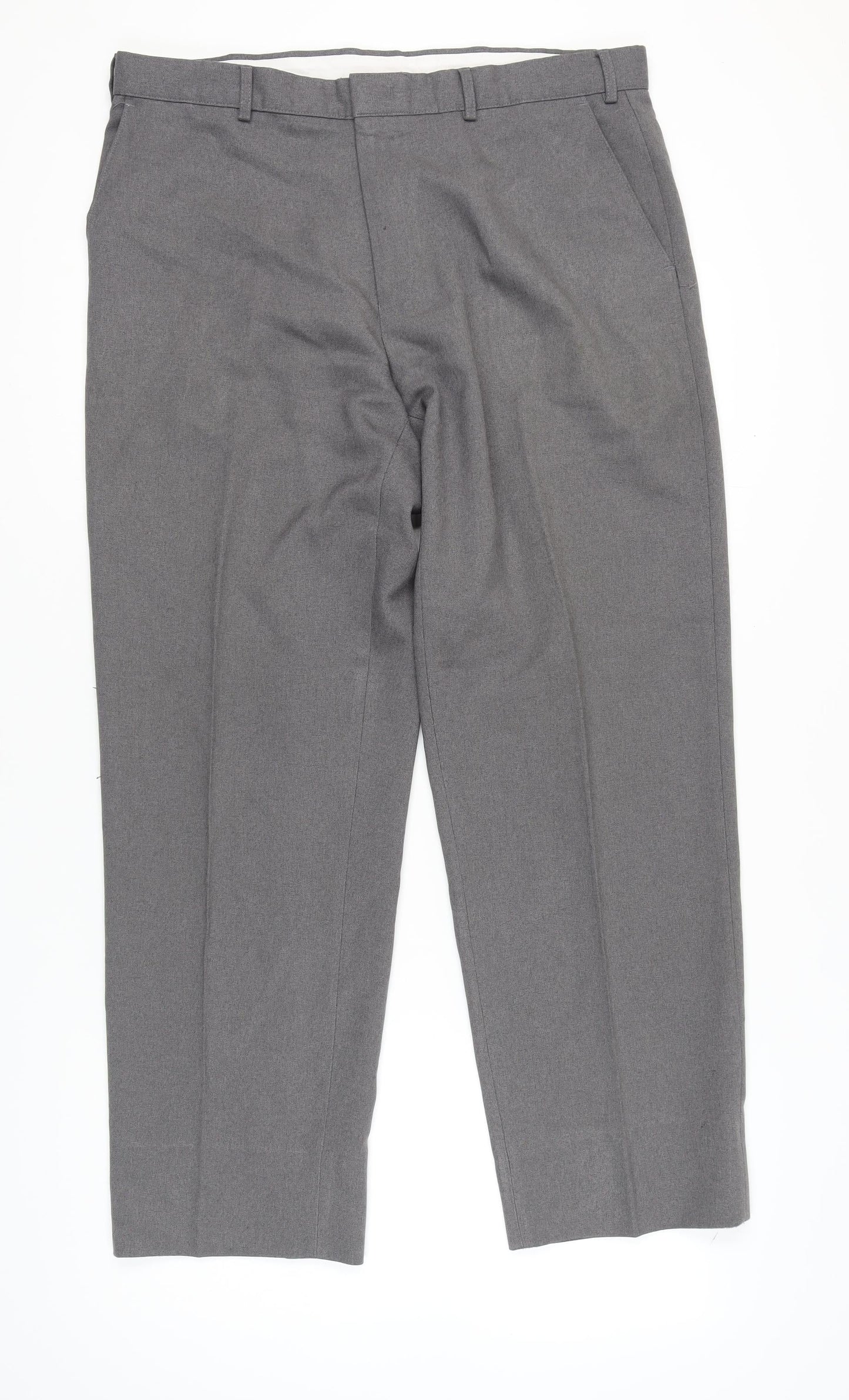 Jack Reid Men's Grey Trousers, Size 38, Autumn Wear