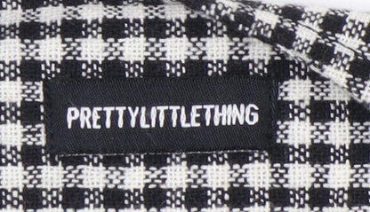 Womens UK Size 6 PRETTYLITTLETHING Black Basic Jacket