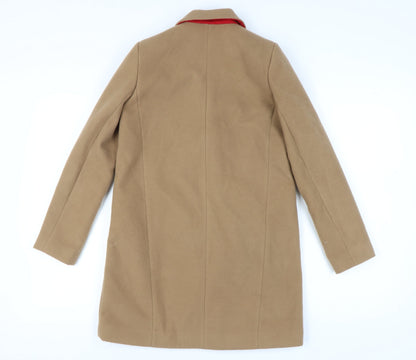 ASOS Women's Beige Petite Coat Size 6 Casual