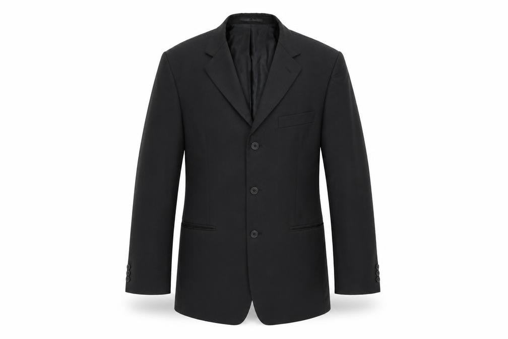 Mens UK Size 40 Burton Regular Black Suit Jacket