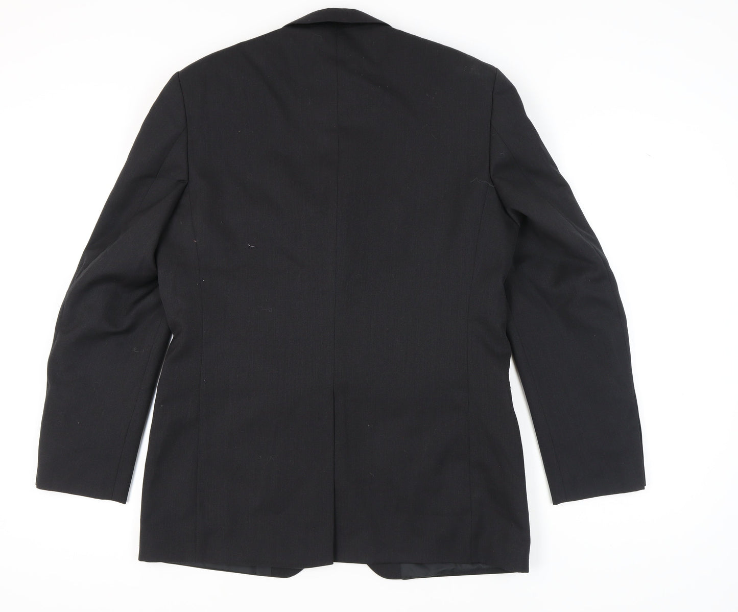 Mens UK Size 40 Burton Regular Black Suit Jacket