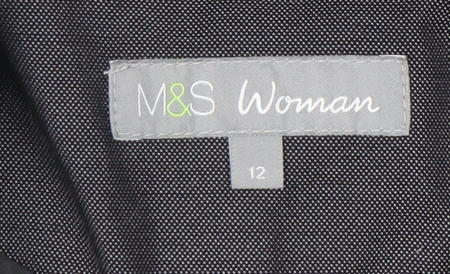 Marks and Spencer Women's Grey Blazer Size 12