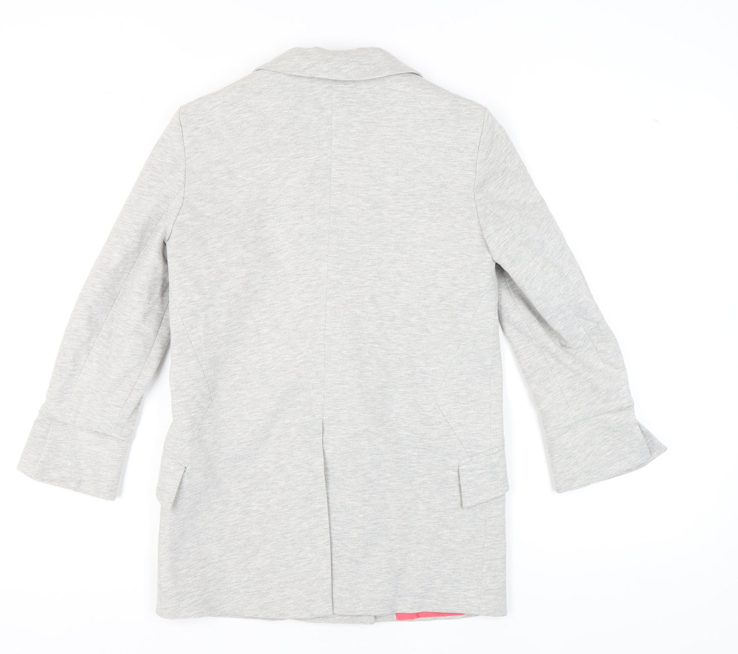 Topshop Women's Grey Blazer UK 8 Regular Fit