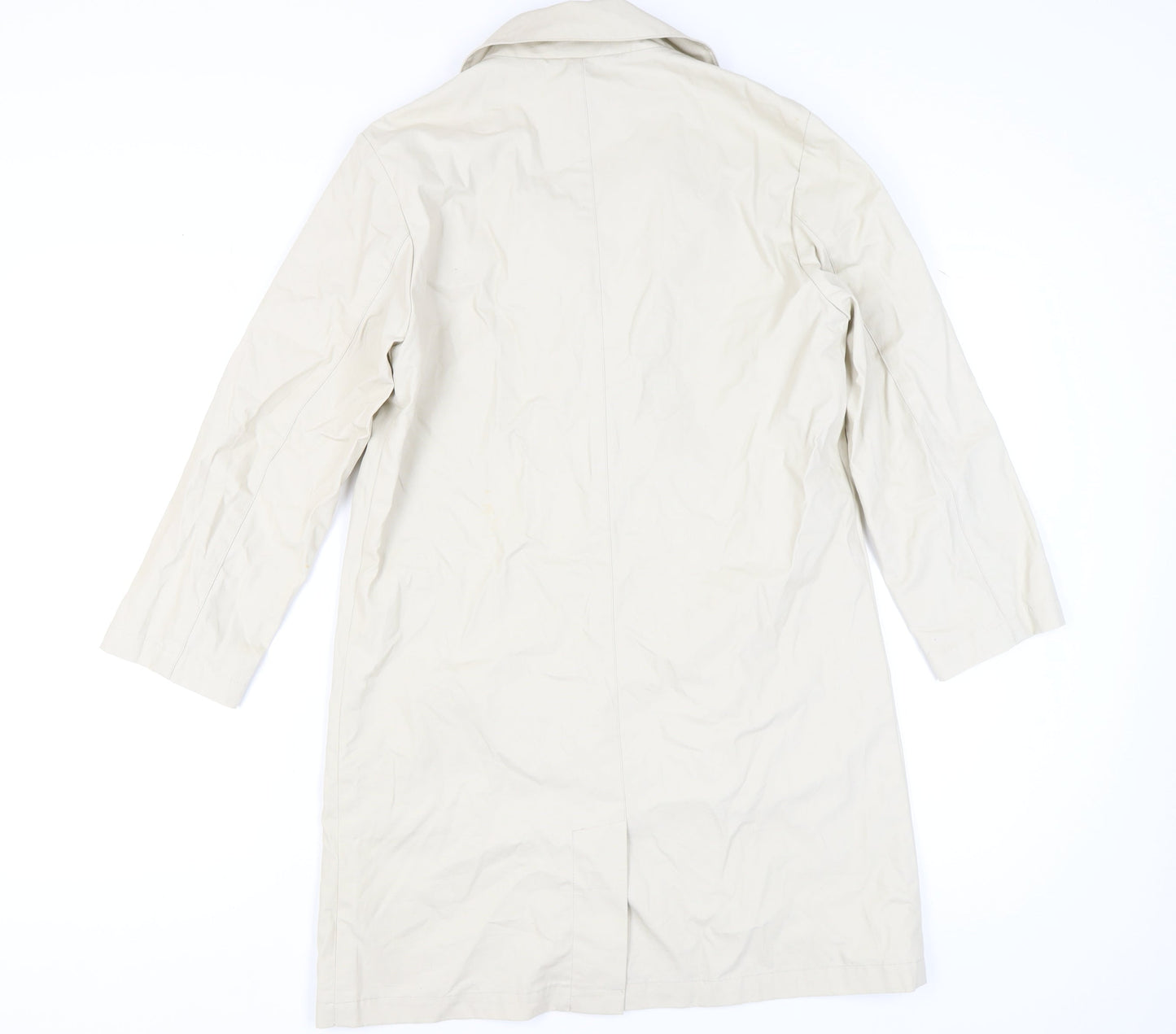 Womens UK Size S Per Una Beige Overcoat