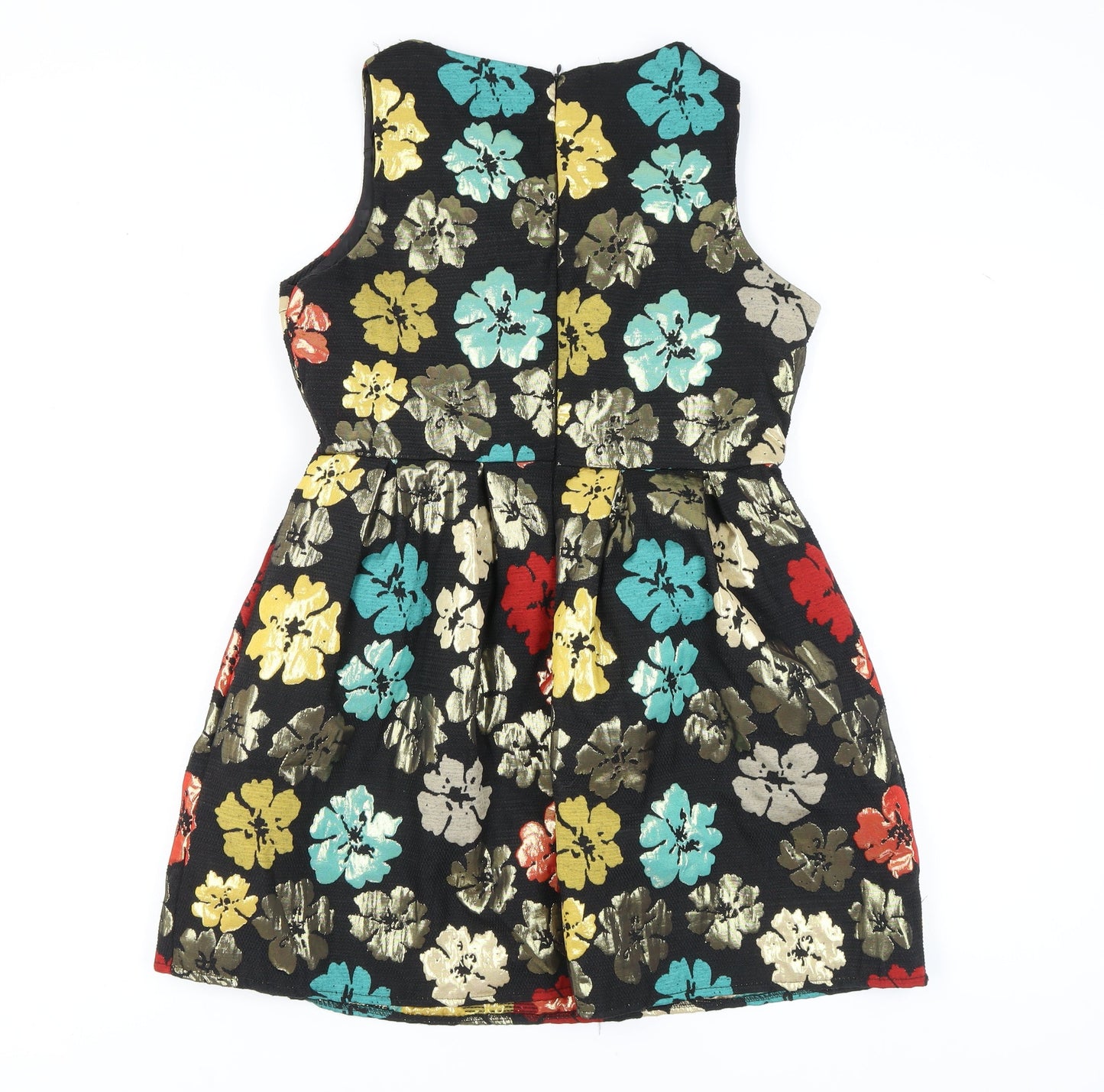Beloved Women's Multicoloured Floral A-Line Dress L