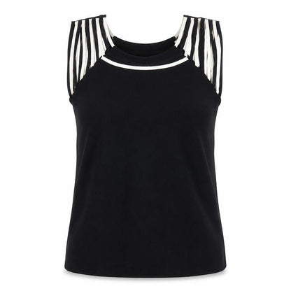 Womens UK Size M Casamia Black Basic Tank