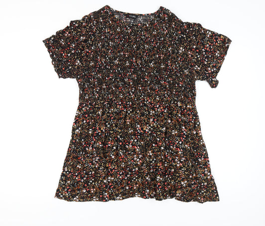 Yours Women's Plus Size Floral Dress Size 22 Multicoloured