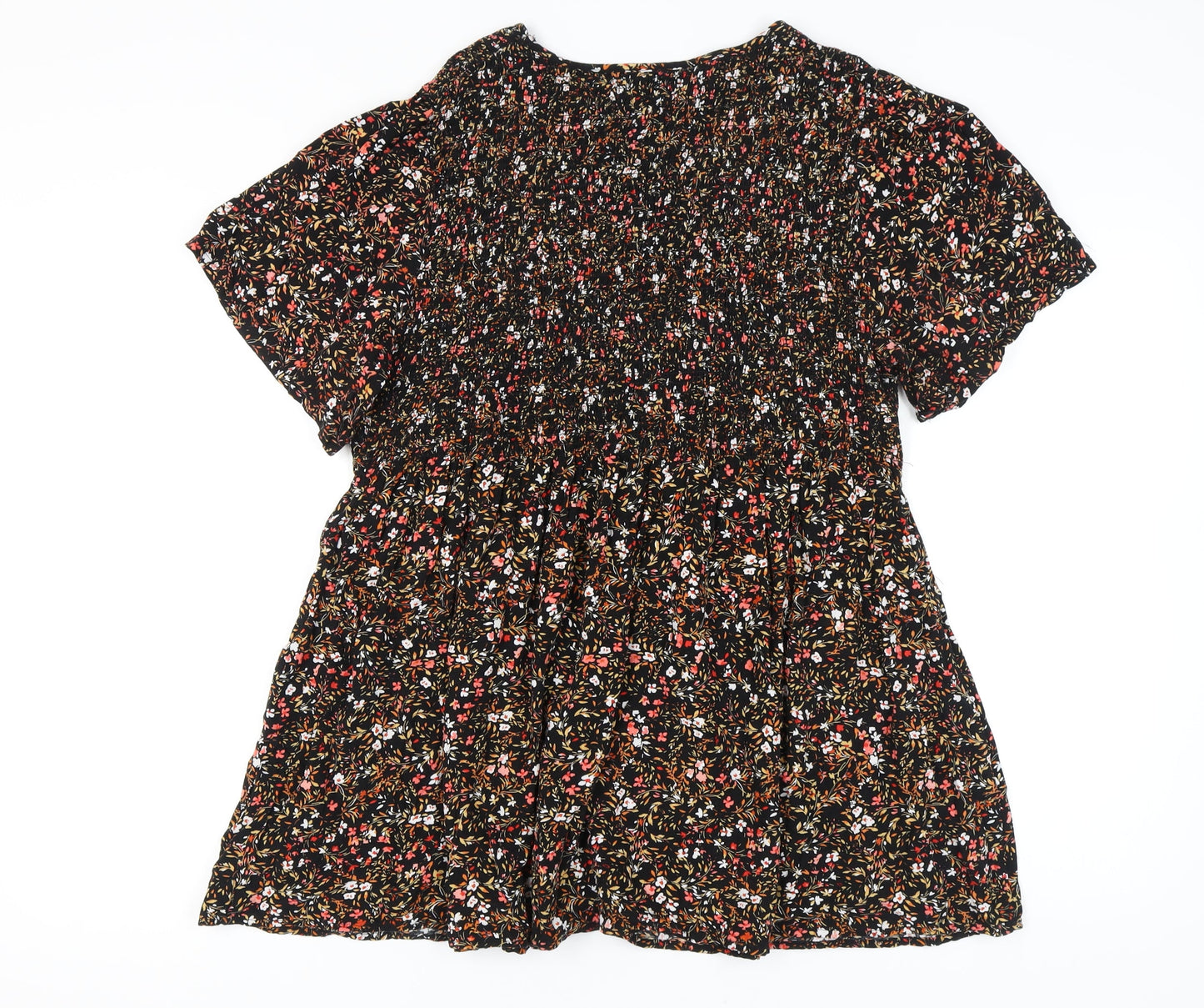 Yours Women's Plus Size Floral Dress Size 22 Multicoloured