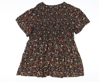 Yours Women's Plus Size Floral Dress Size 22 Multicoloured