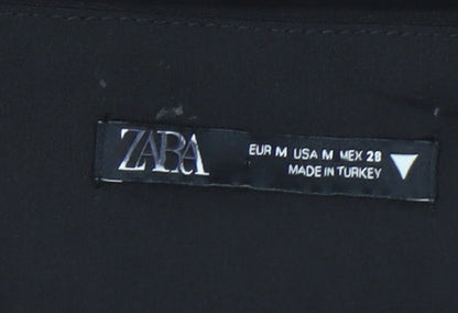 Zara Women’s Black Bodysuit M Sleeveless Party Chic