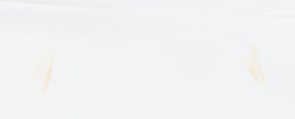 Zara Women's White Sleeveless Dress - Size S