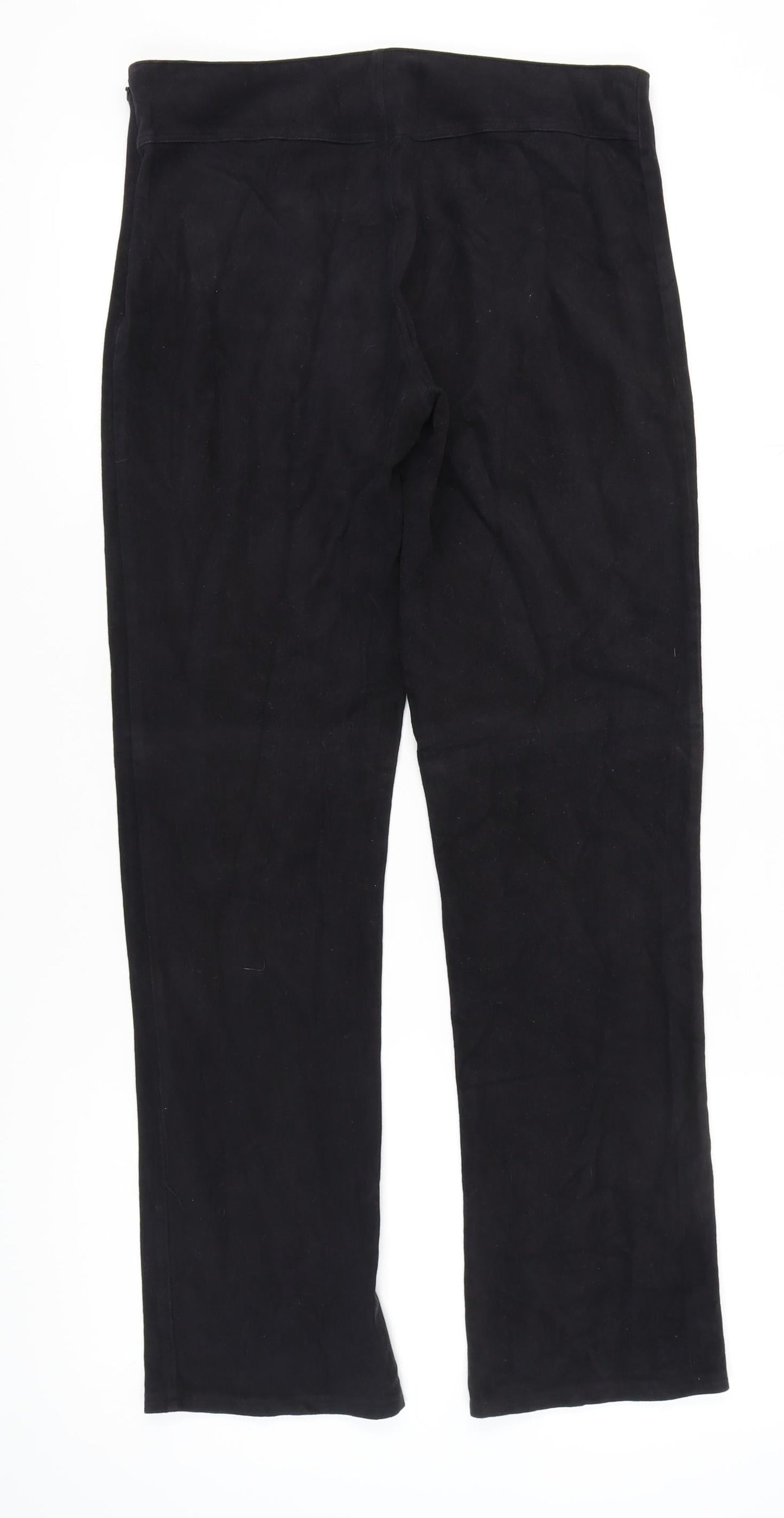 Womens UK Size 16 Oasis   Black Trousers