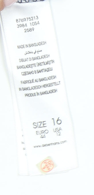 Debenhams Women's Floral Multicoloured Skirt - Size 16