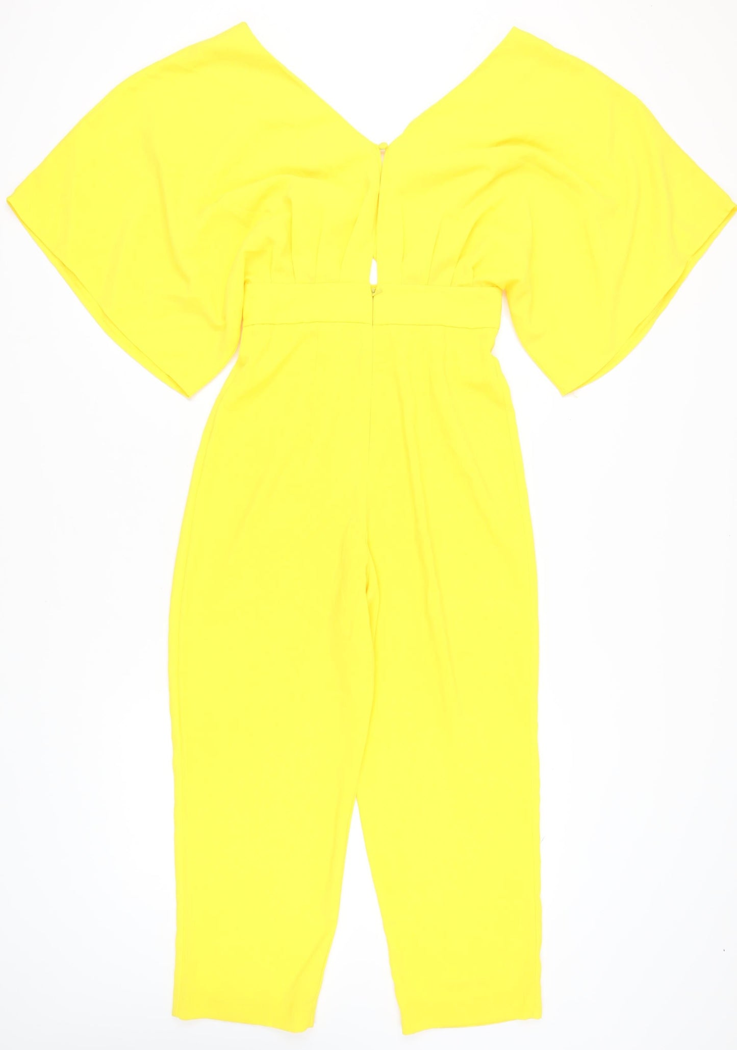 Womens UK Size 8 ASOS One-Piece Yellow Jumpsuit