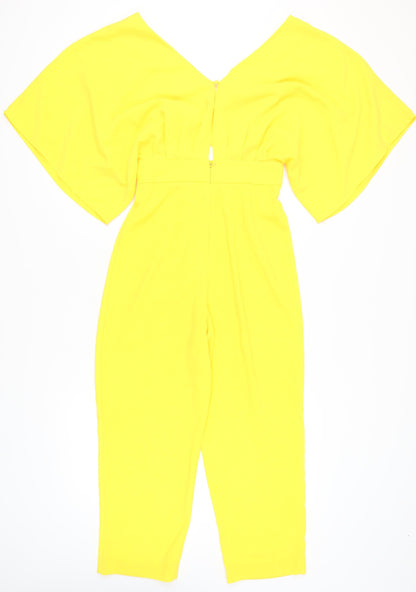 Womens UK Size 8 ASOS One-Piece Yellow Jumpsuit