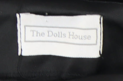 The Dolls House Women's Black Lace Leggings S