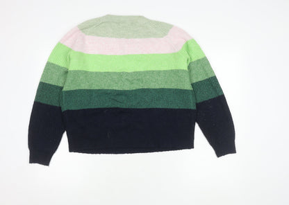 Womens UK Size M Marks and Spencer Multicoloured Pullover Jumper