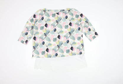 Womens UK Size 16 Phase Eight Multicoloured Basic Blouse