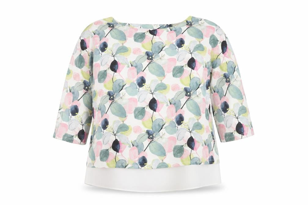 Womens UK Size 16 Phase Eight Multicoloured Basic Blouse