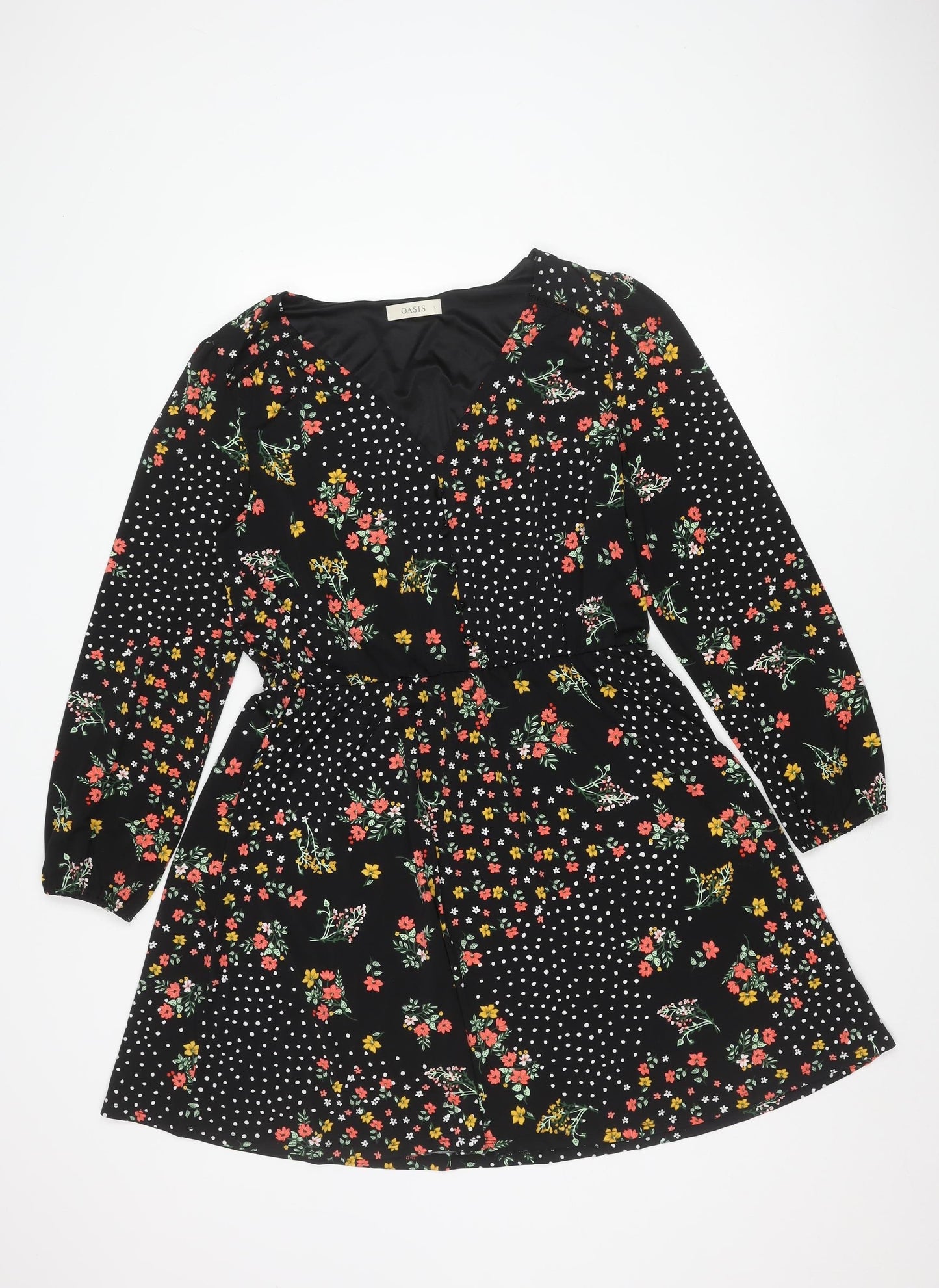 Oasis Women's Multicoloured Mini Dress L