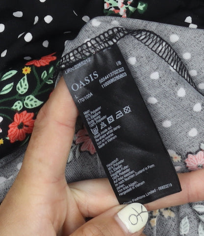 Oasis Women's Multicoloured Mini Dress L