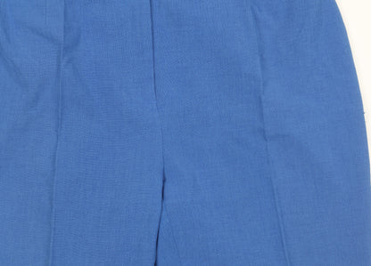 EWM Pure Classics Women's Blue Cropped Trousers