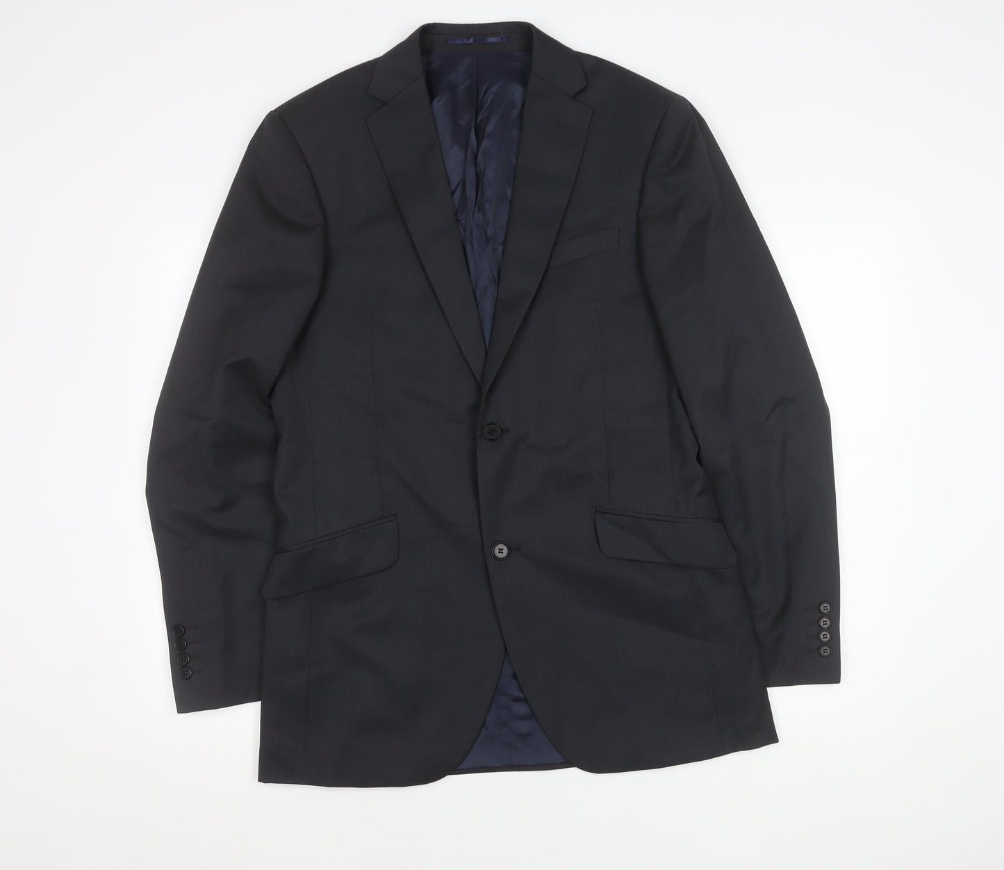 Austin Reed Black Men's Blazer 40L Single-Breasted