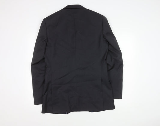 Austin Reed Black Men's Blazer 40L Single-Breasted