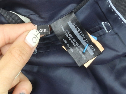 Austin Reed Black Men's Blazer 40L Single-Breasted