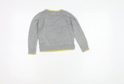 baby GAP Disney Minnie Mouse Grey Girls Pullover Jumper 5 Years