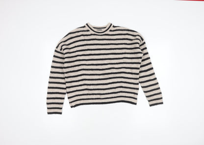 Womens UK Size XS Whistles Multicoloured Pullover Jumper
