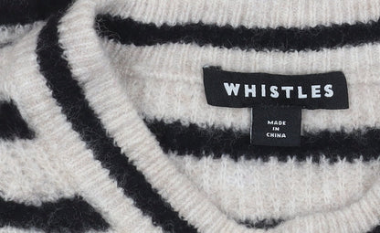 Womens UK Size XS Whistles Multicoloured Pullover Jumper