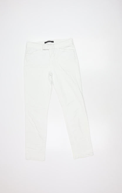 Womens UK Size 26 J Brand Slim Fit Casual White Trousers