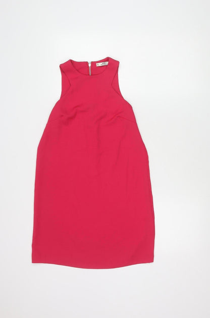 Miss Selfridge Petites Pink Sleeveless Dress UK 8