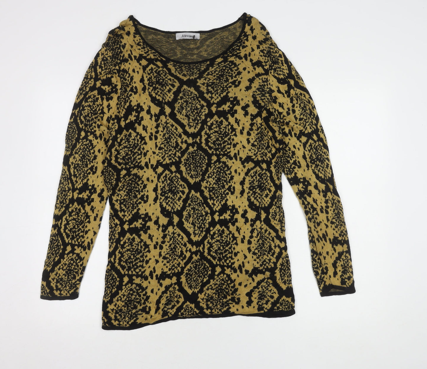Womens UK Size L Alexara Multicoloured Pullover Jumper