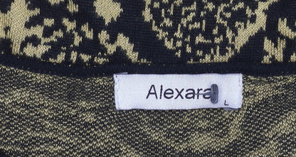 Womens UK Size L Alexara Multicoloured Pullover Jumper