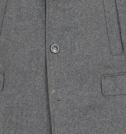 Mens UK Size 50 Mario Conti Grey Overcoat