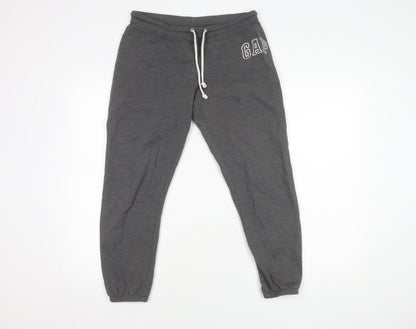Gap Grey Joggers for Unisex Kids - Small, Elastic Waist
